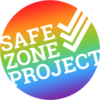 The Safe Zone Project logo that links to the Safe Zone Project homepage