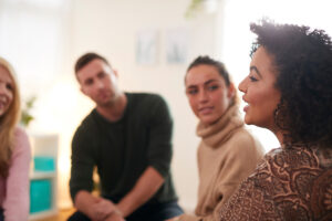 People in an alcohol rehab near Asheville, NC