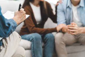 People talking about support for families of alcoholics in Asheville, NC
